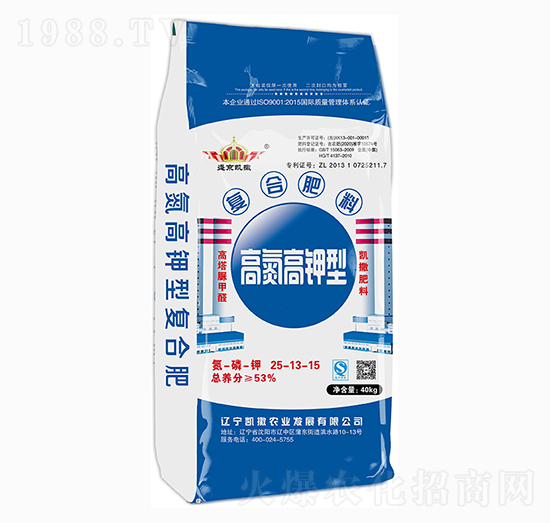 高氮高鉀型復(fù)合肥料25-13-15-盛京凱撒