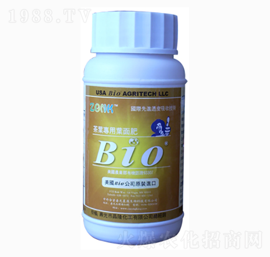 茶葉專用葉面肥-農康生物