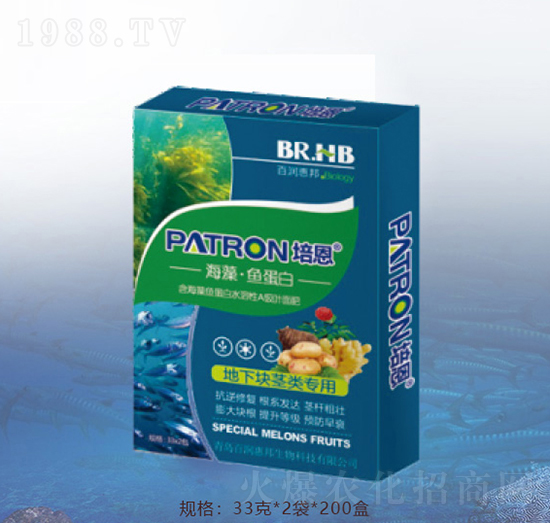 地下塊莖類專用海藻魚蛋白-百潤惠邦