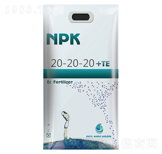 大量元素水溶肥料20-20-20+TE-喜綠潤豐