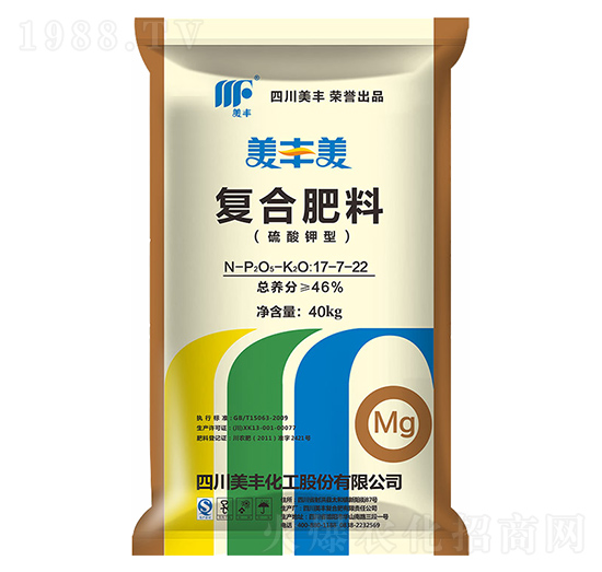 美豐美復(fù)合肥料17-7-22-美豐化工