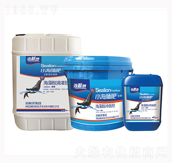海藻酸滴灌肥-小海獅肥-鯨靈