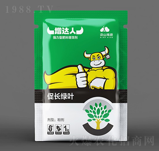 促長(zhǎng)綠葉葉面肥-增達(dá)人-海源生物