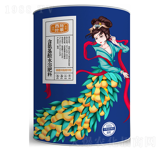 含氨基酸水溶肥料（滴灌沖施精華粉）-西施葉果-葉果生物