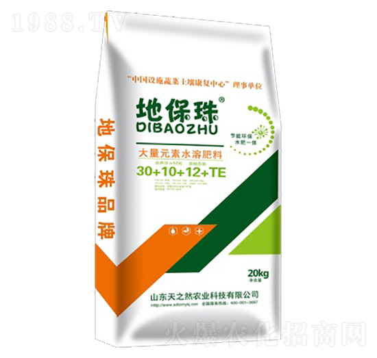 大量元素水溶肥料30-10-12+TE-地保珠-天之然