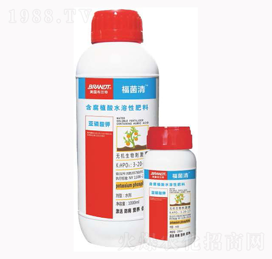 含腐植酸水溶肥料-福菌青-隆戈爾