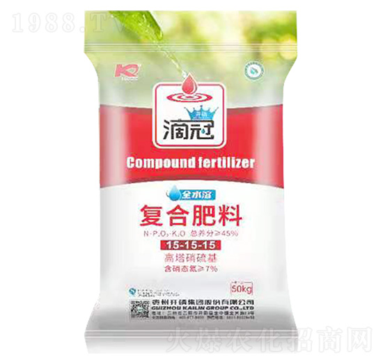 高塔硝硫基復(fù)合肥料15-15-15-滴冠-鑫天蘭農(nóng)業(yè)