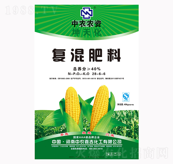 復混肥料28-6-6-坤天化-中農嘉吉