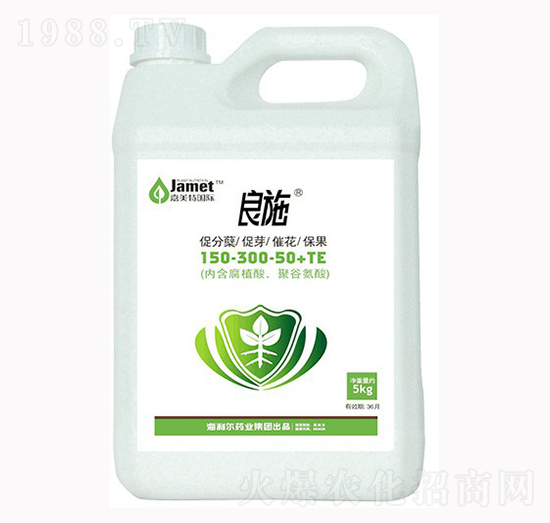 大量元素水溶肥料150-300-50+TE-良施-奧迪斯