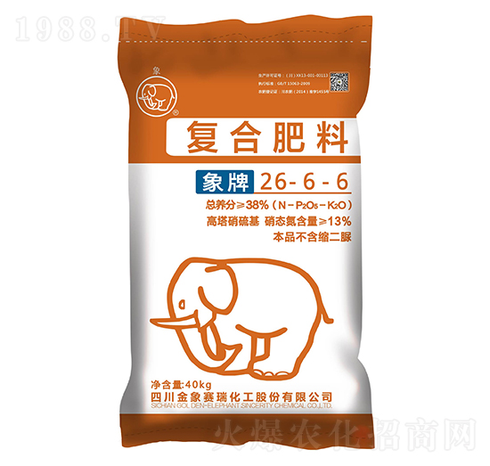 復合肥料26-6-6-金象賽