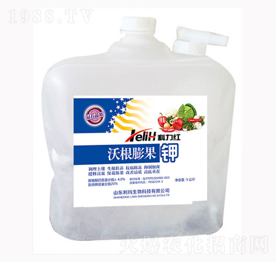 5公斤沃根膨果鉀-科力紅-利瑪生物