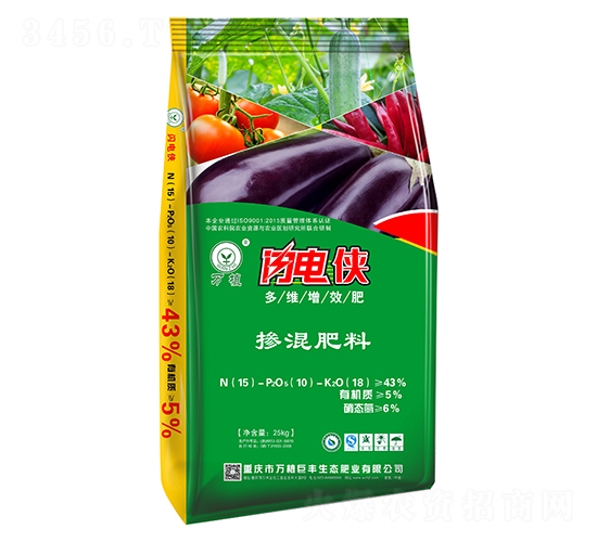 多維增效摻混肥料15-10-18-閃電俠-萬植