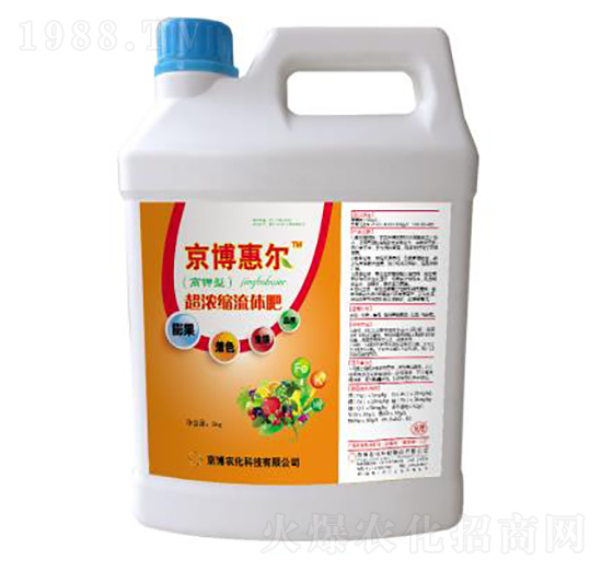 高鉀型含腐植酸水溶肥料-京博惠爾