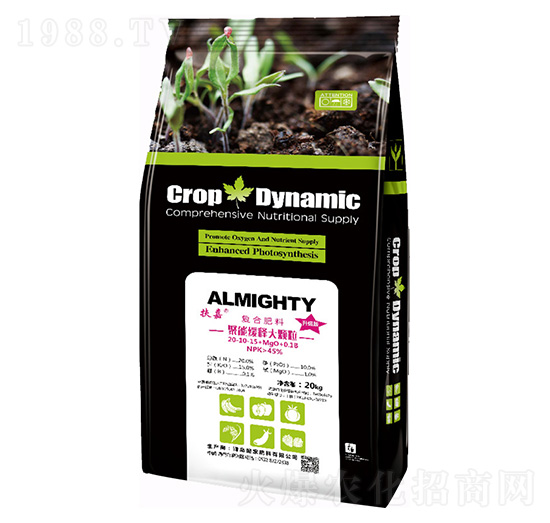 智能緩釋大顆粒復(fù)合肥料-起家