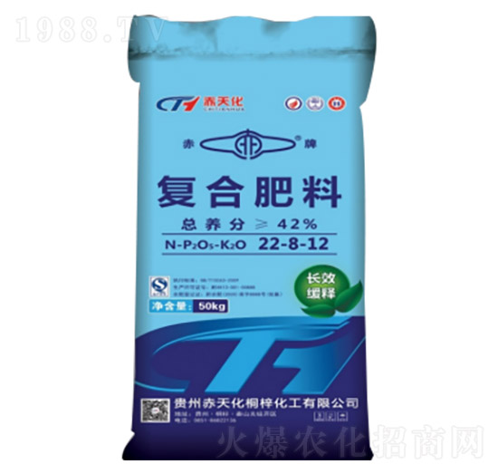 復合肥料22-8-12-赤天化