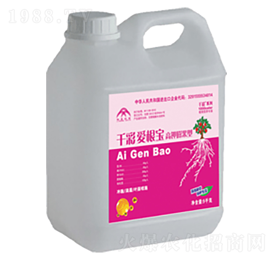 高鉀型含腐植酸水溶肥料-千彩愛(ài)根寶-加農(nóng)和信