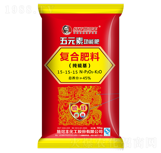 50kg��Ԫ�ع��܏ͺϷ���15-15-15-ʩ���S