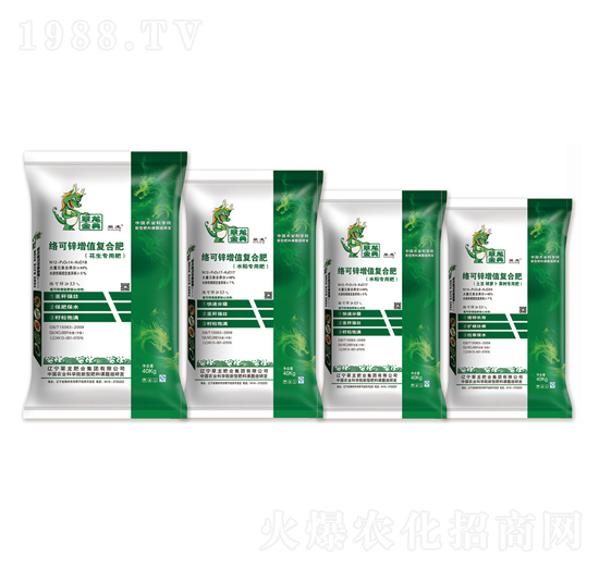 翠龍絡可鋅花生、水稻、大豆專用增值肥-雙馬-翠龍肥業(yè)