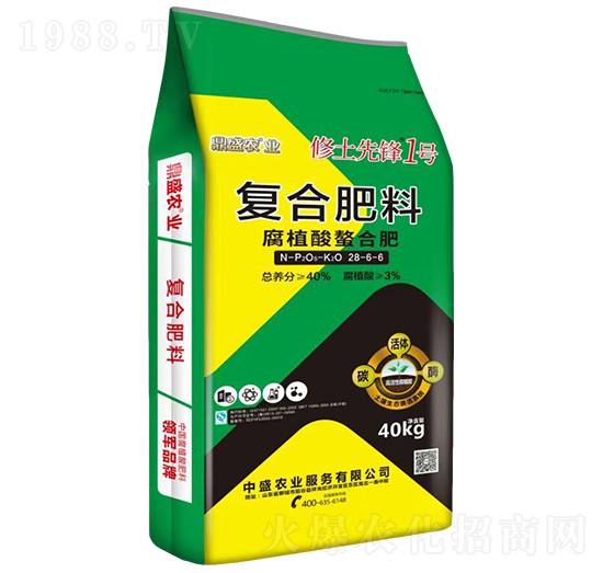 復(fù)合肥料28-6-6-修土先鋒1號(hào)-中盛農(nóng)業(yè)
