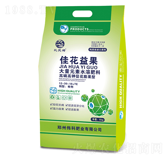 大量元素水溶肥料12-30-18+TE-兜得利-偉科肥業(yè)