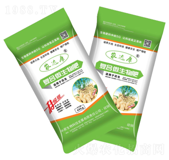 花生適用復(fù)合微生物肥-農(nóng)達康-中昇生物