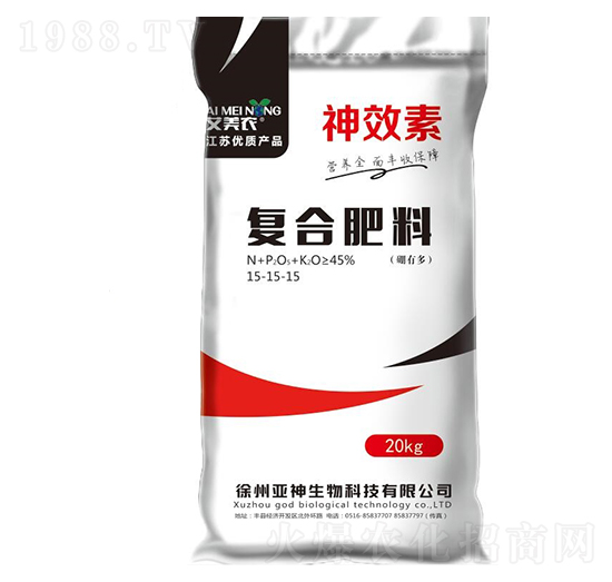 硼有多復(fù)合肥料15-15-15-神效素-艾美農(nóng)