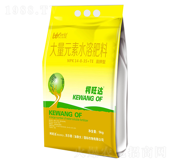 大量元素水溶肥料14-8-35+TE-柯旺達-沃爾德