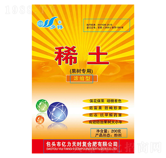 果樹專用濃縮型稀土-多得-億力天時(shí)