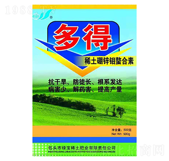 稀土硼鋅鉬螯合素-多得-億力天時(shí)