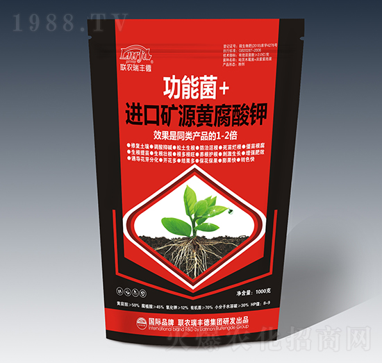 功能菌+進口礦源黃腐酸鉀-聯(lián)農(nóng)瑞豐德