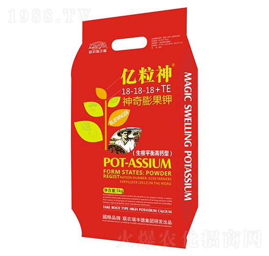 神奇膨果鉀18-18-18+TE-億粒神-瑞豐德