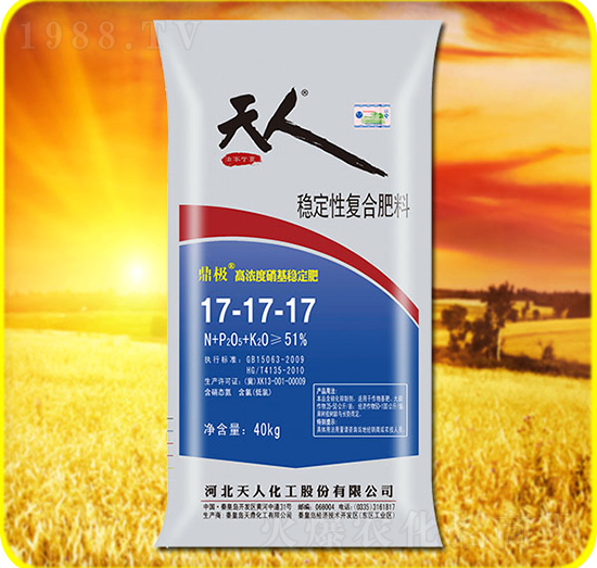 穩(wěn)定性復合肥料17-17-17-天人化工