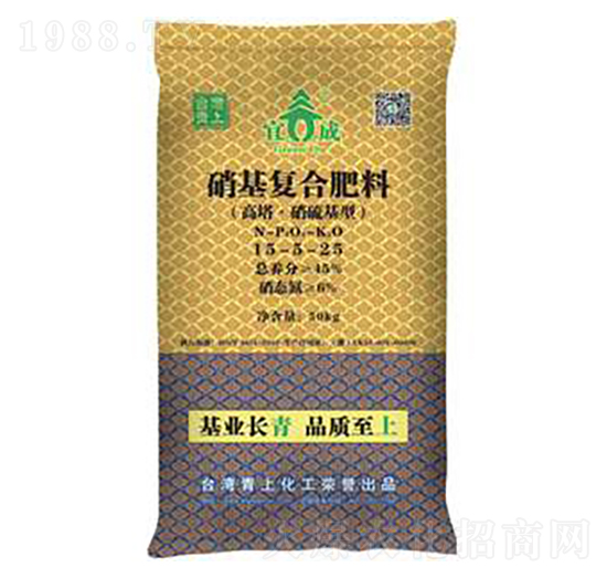 硝基復合肥料15-5-25-宜成-青上化肥