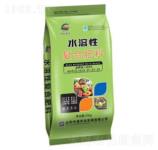 水溶性復(fù)合肥料21-21-21-中盛農(nóng)業(yè)