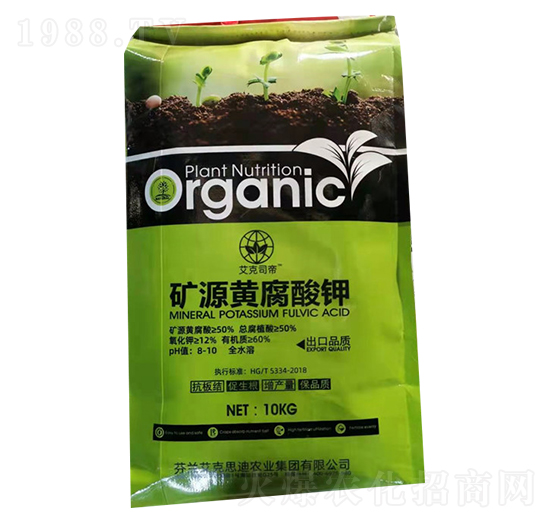 10kg礦源黃腐酸鉀-中盛農(nóng)業(yè)