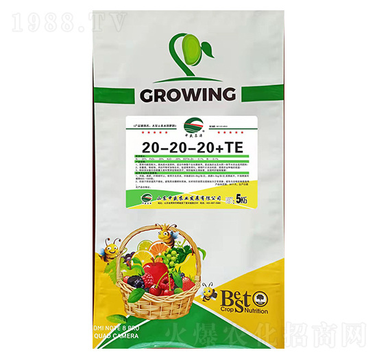 大量元素水溶肥20-20-20+TE-中盛農(nóng)業(yè)