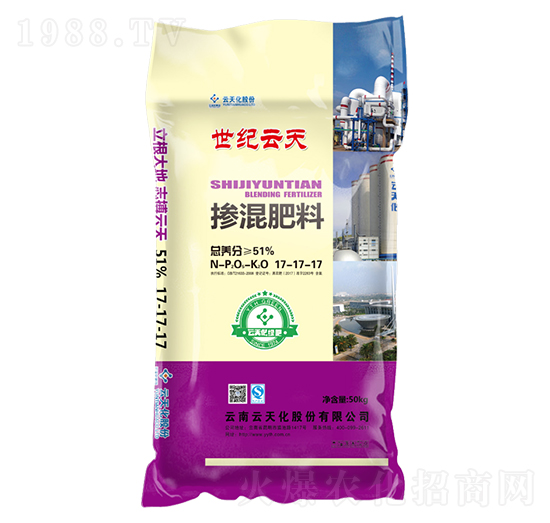 摻混肥料17-17-17-世紀云天