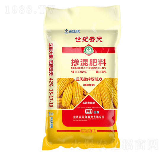 玉米專用摻混肥15-17-10-世紀云天