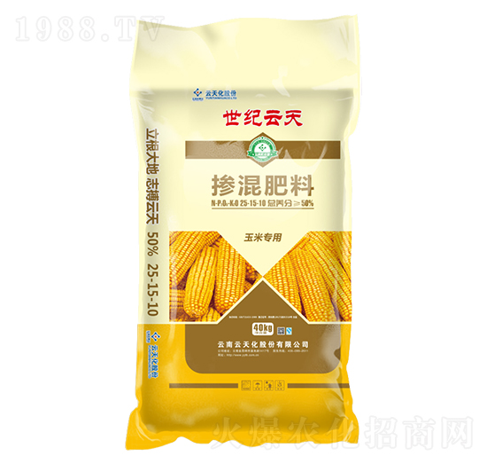 玉米專用摻混肥25-15-10-世紀(jì)云天