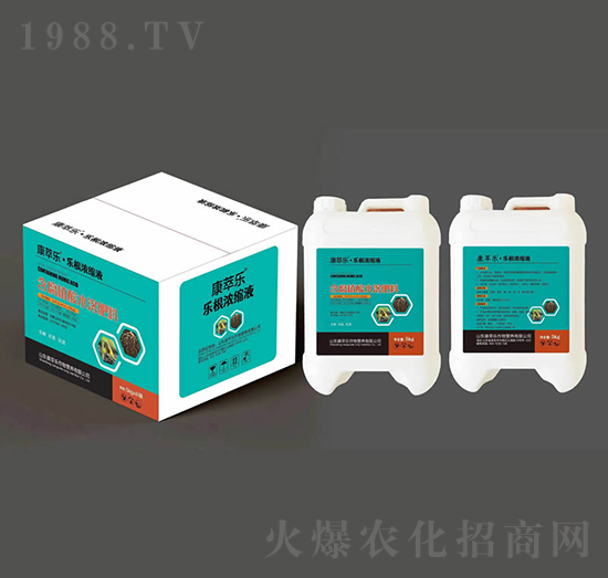 含腐植酸水溶肥料-樂根濃縮液-康萃樂