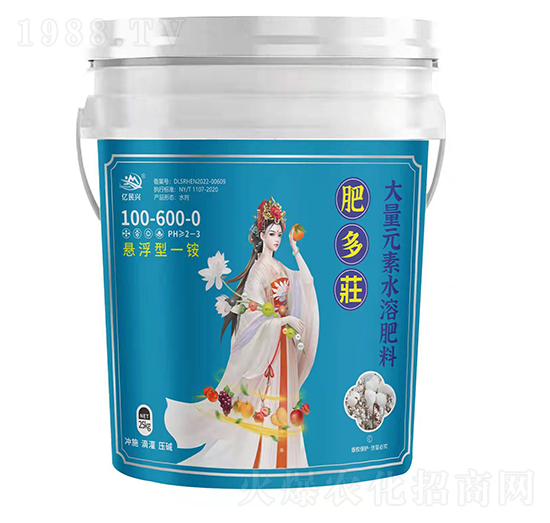 懸浮型一銨大量元素水溶肥料100-60-0-肥多莊-蕓樂(lè)豐