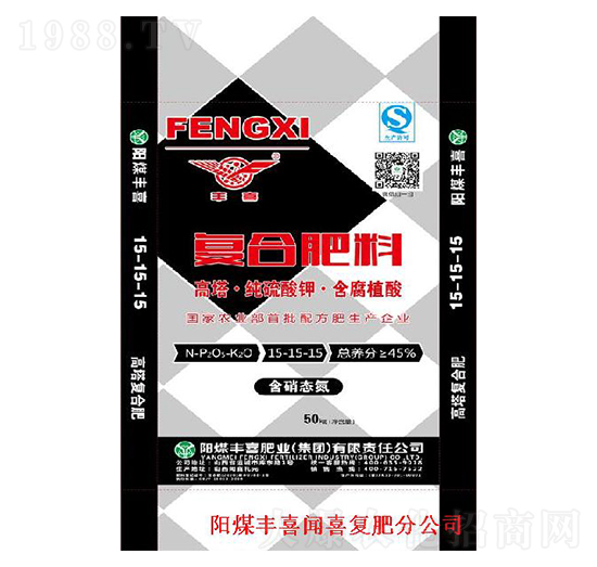 純硫酸鉀復合肥15-15-15-豐喜