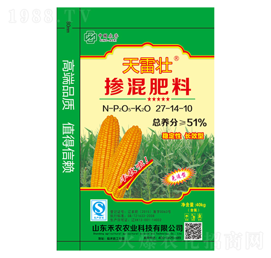 摻混肥料27-14-10天雷壯-大葉農(nóng)業(yè)