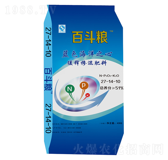 緩釋摻混肥料27-14-10-百斗糧-大葉農業(yè)