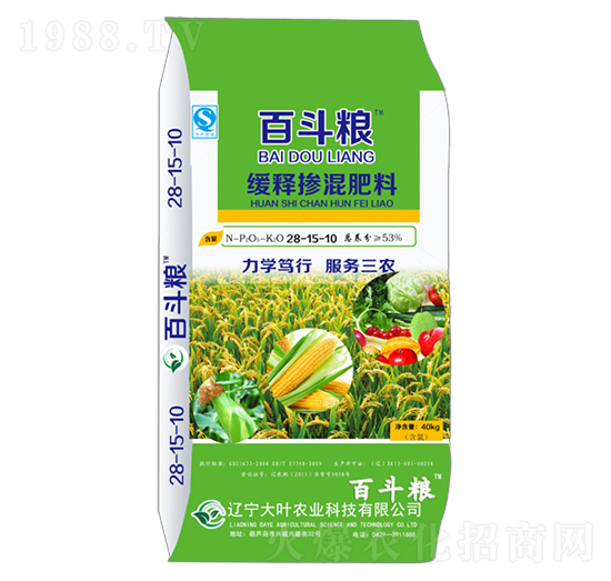 40kg緩釋摻混肥料28-15-10-百斗糧-大葉農(nóng)業(yè)