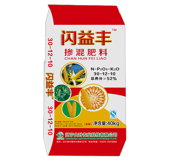 40kg摻混肥料30-12-10-閃益豐-大葉農(nóng)業(yè)