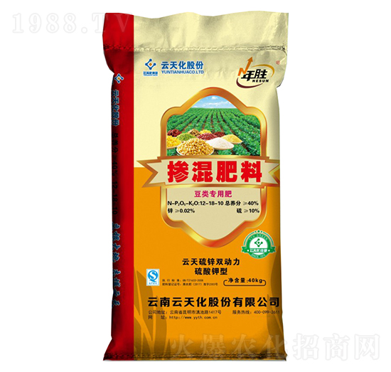 豆類專用摻混肥料12-18-10-年勝-世紀(jì)云天