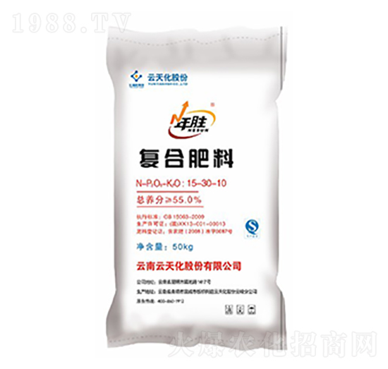 含鉀二銨復合肥料15-30-10-年勝-世紀云天