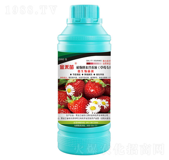 草莓專用植物酵素營(yíng)養(yǎng)液-金禾苗-田之源