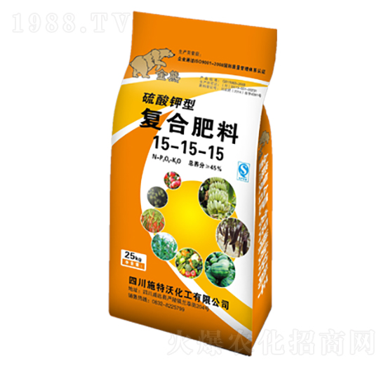 硫酸鉀型復(fù)合肥15-15-15-正威實(shí)業(yè)